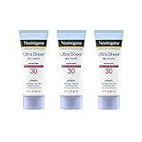 Neutrogena Ultra Sheer Dry-Touch Sunscreen Lotion, Broad Spectrum SPF 30 UVA/UVB Protection, Oxybenz | Amazon (US)