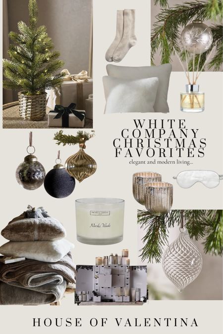 Favorite home and cozy items for Christmas. These are a few of my favorites from the White Company.

#LTKhome #LTKSeasonal #LTKGiftGuide