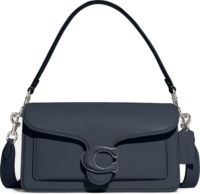Polished Pebble Leather Shoulder Bag | Nordstrom