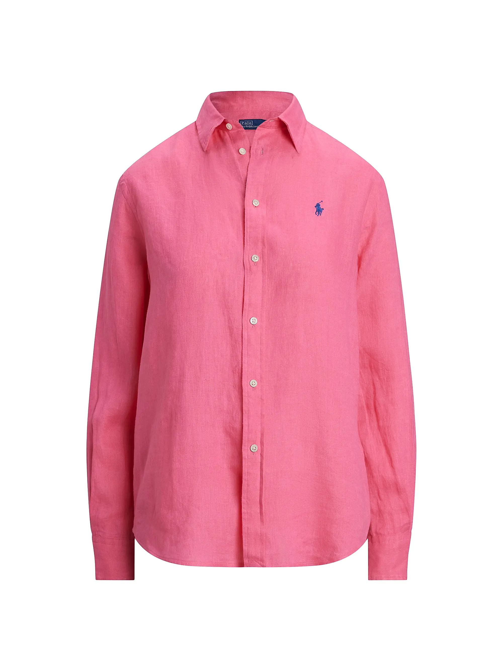 Linen Button-Front Shirt | Saks Fifth Avenue