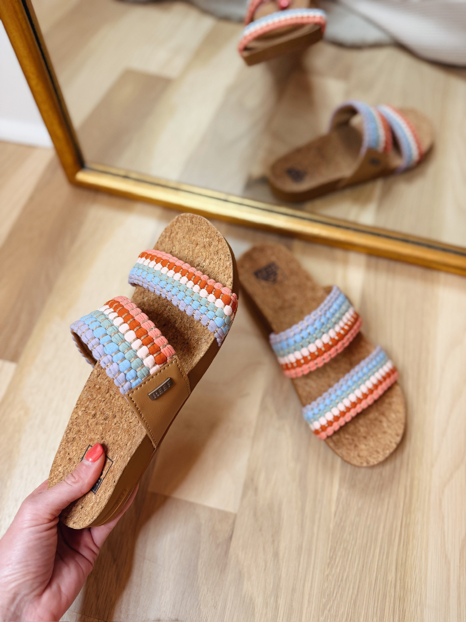 Loving these colorful sandals from REEF! Perfect for beach days and summer strolls. 

shoe crush, summer fashion, sandals, finds under 100, watchnow, OOTD, elaina zinke 

 #LTKootd #LTKSeasonal #LTKTravel