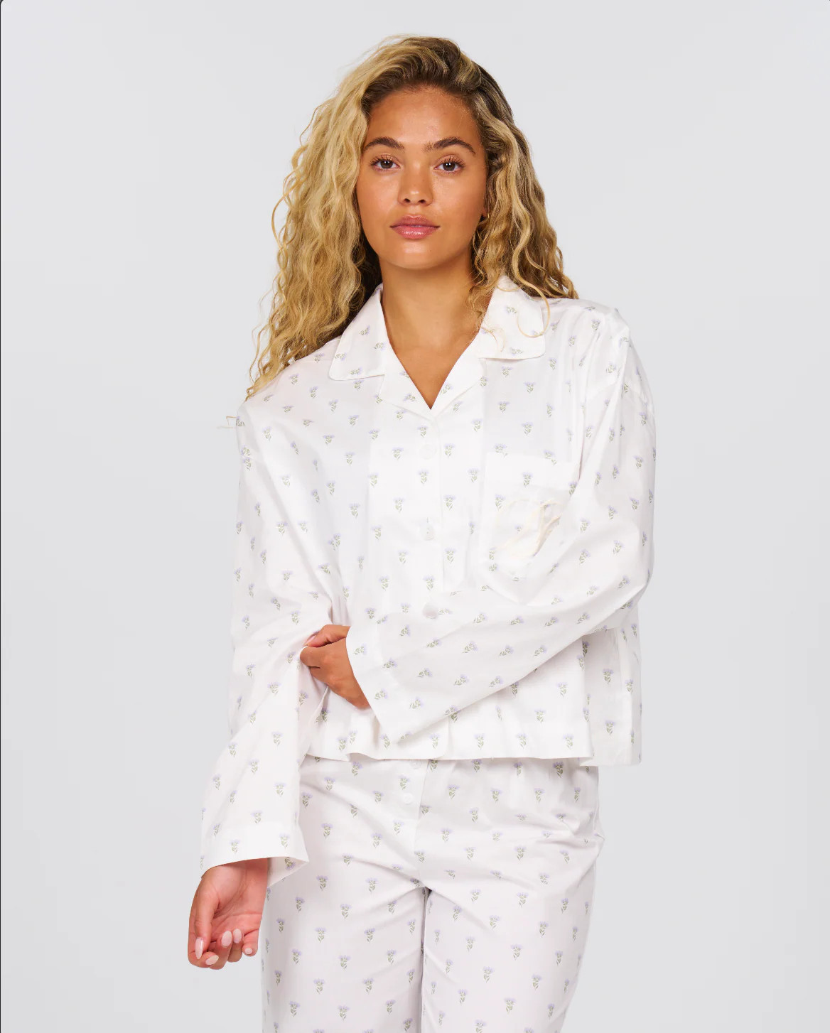 Elizabeth Sleep Top - Lavender | Dairy Boy