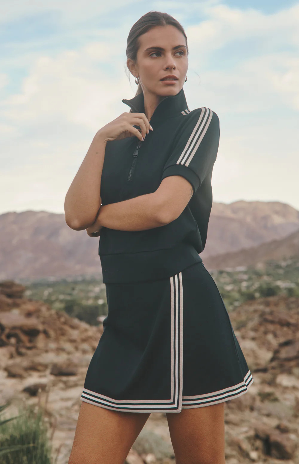 Eloise Mini Skirt | Black | Alp N Rock