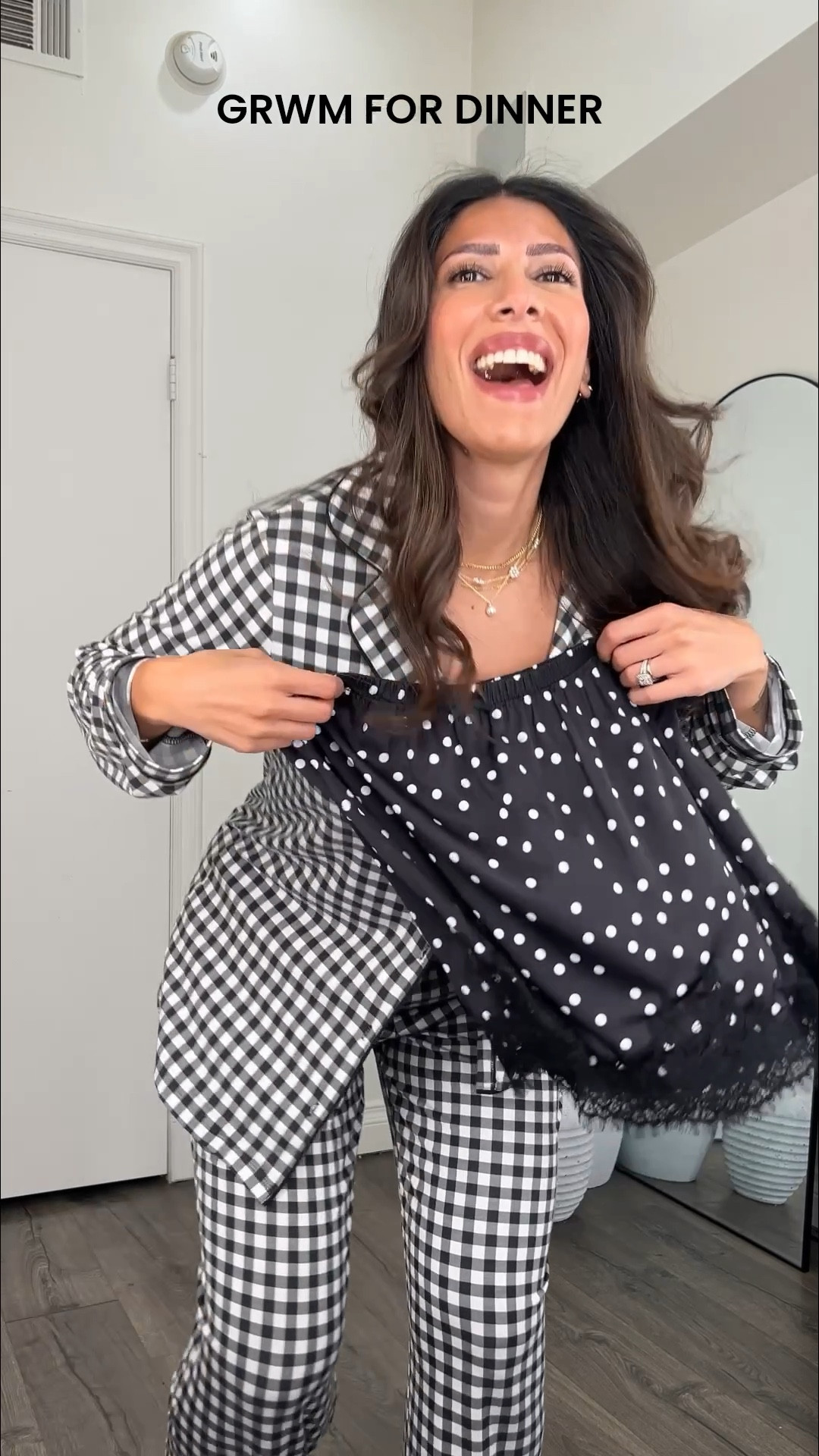 What I wore for dinner! So cute, simple and chic and if it has polka dots, I’m sold. Wearing small in the skirt and medium in sweater. Pajamas 25% off with my code: MAR25. Perfume will be available on 1/22, the newest YSL Libre drop! 

#LTKFindsUnder50 #LTKootd #LTKgrwm