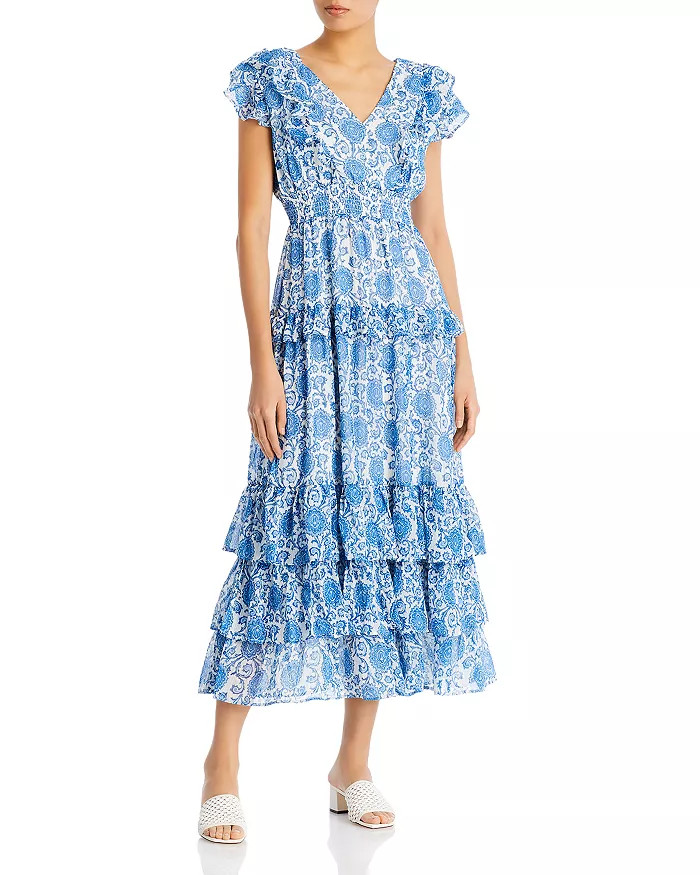 Ruffled Floral Maxi Dress - 100% Exclusive | Bloomingdale's (US)
