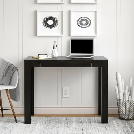 Parsons Desk Black Oak | Walmart (US)