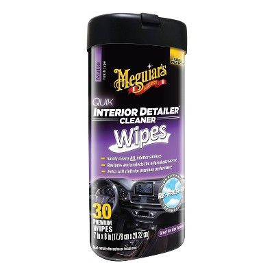 Meguiars 25ct Interior Detailer Wipes | Target