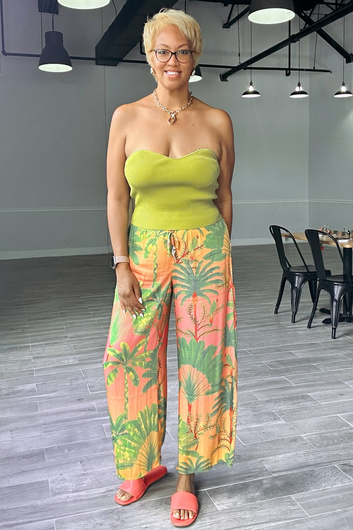 Fun vacation ready tropical pants 

#LTKStyleTip #LTKSeasonal #LTKFindsUnder50