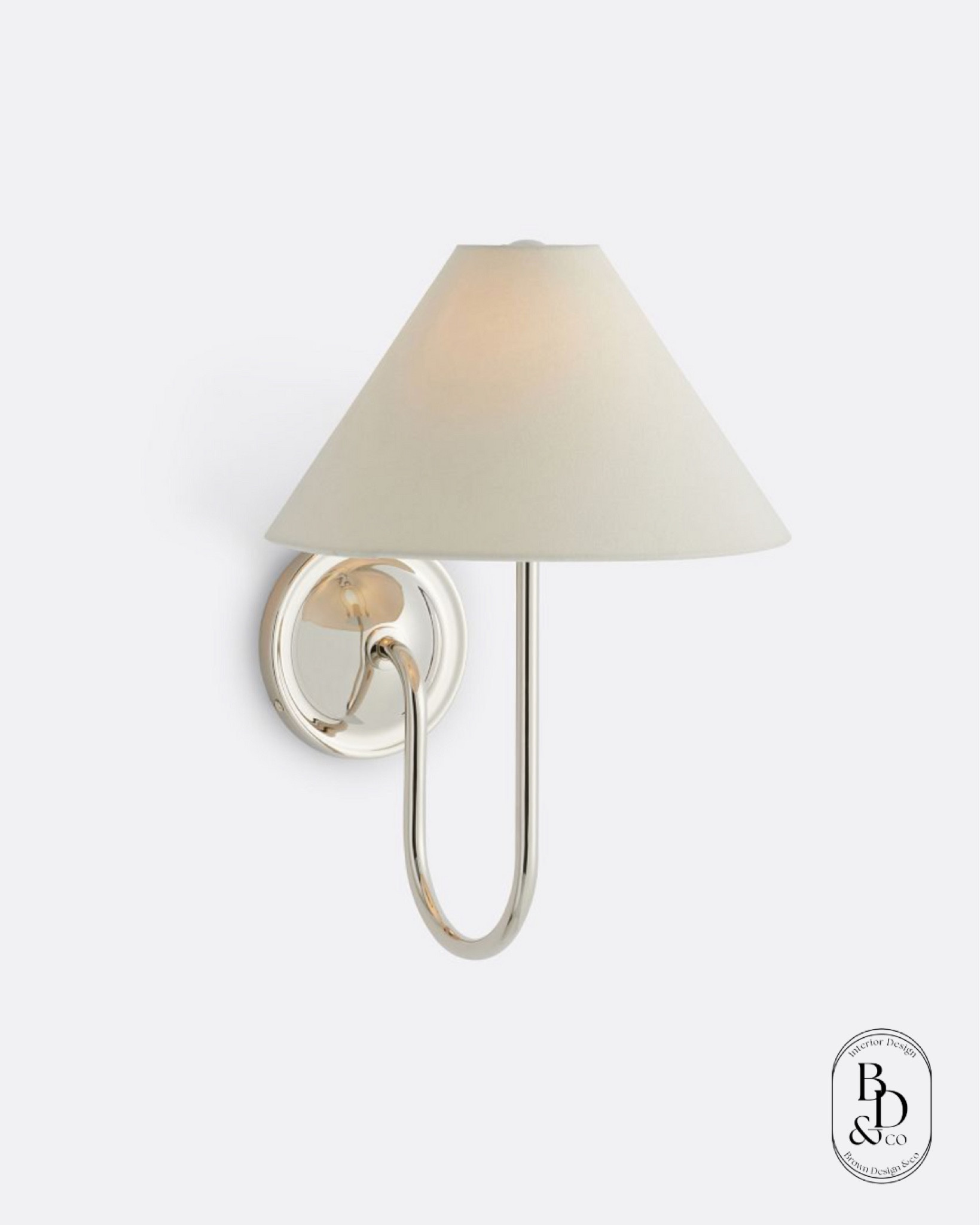 Polished nickle sconce! 



#LTKHome
