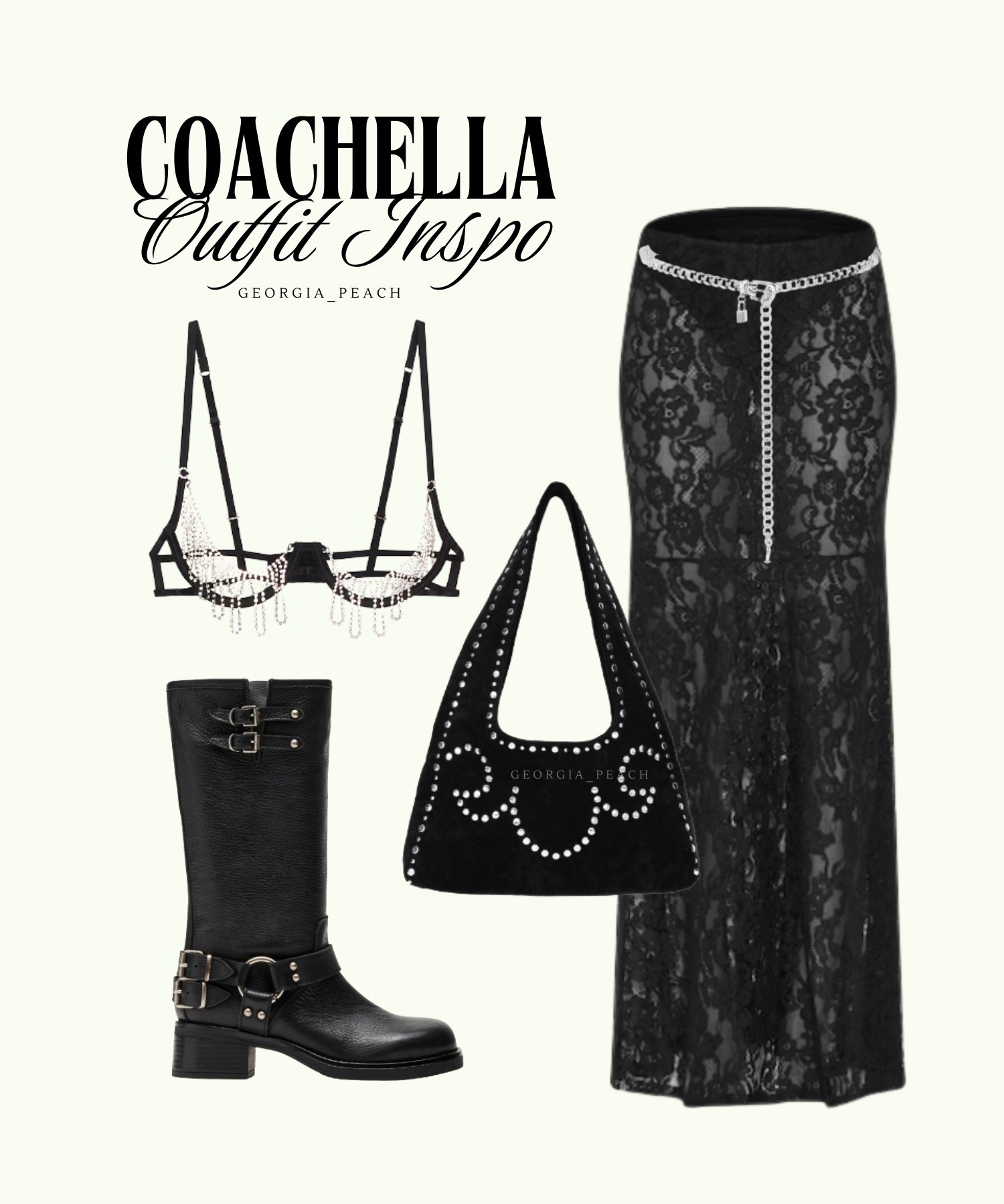 Coachella-inspired festival outfit 🌞 A neutral boho desert look styled with statement boots, silver rhinestone accessories, and effortless glam. Perfect for Coachella 2026, Stagecoach, or any spring music festival #coachella #stagecoach #festivalstyle #festival #outfitinspo

#LTKgrwm #LTKSeasonal #LTKootd