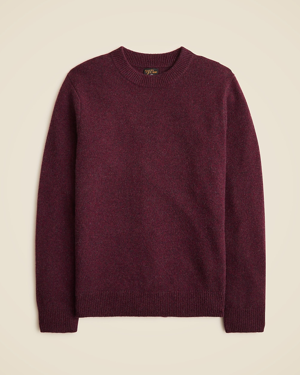 Midweight heathered cashmere crewneck sweater | J. Crew US