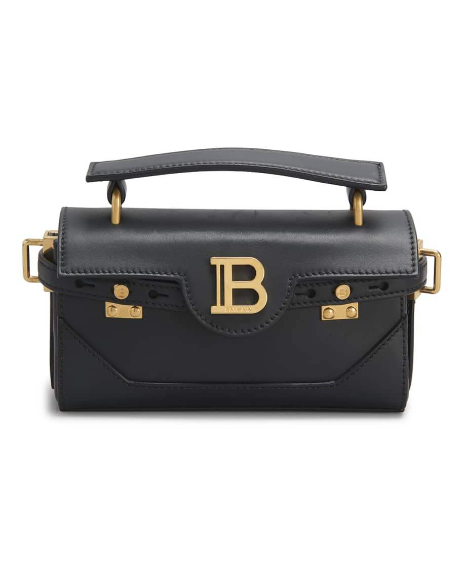 Balmain BBuzz 19 Calfskin Shoulder Bag | Neiman Marcus
