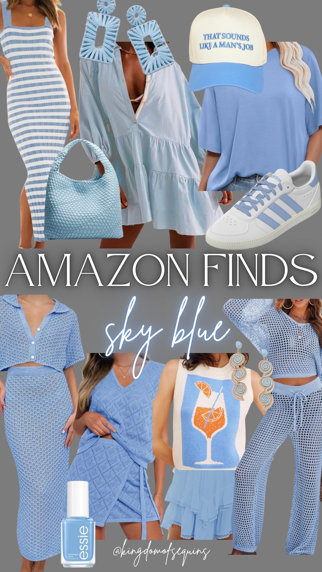 Amazon sky blue summer fashion finds! ☁️🏙️

#LTKSummerEdit #LTKStyleTip #LTKOver40