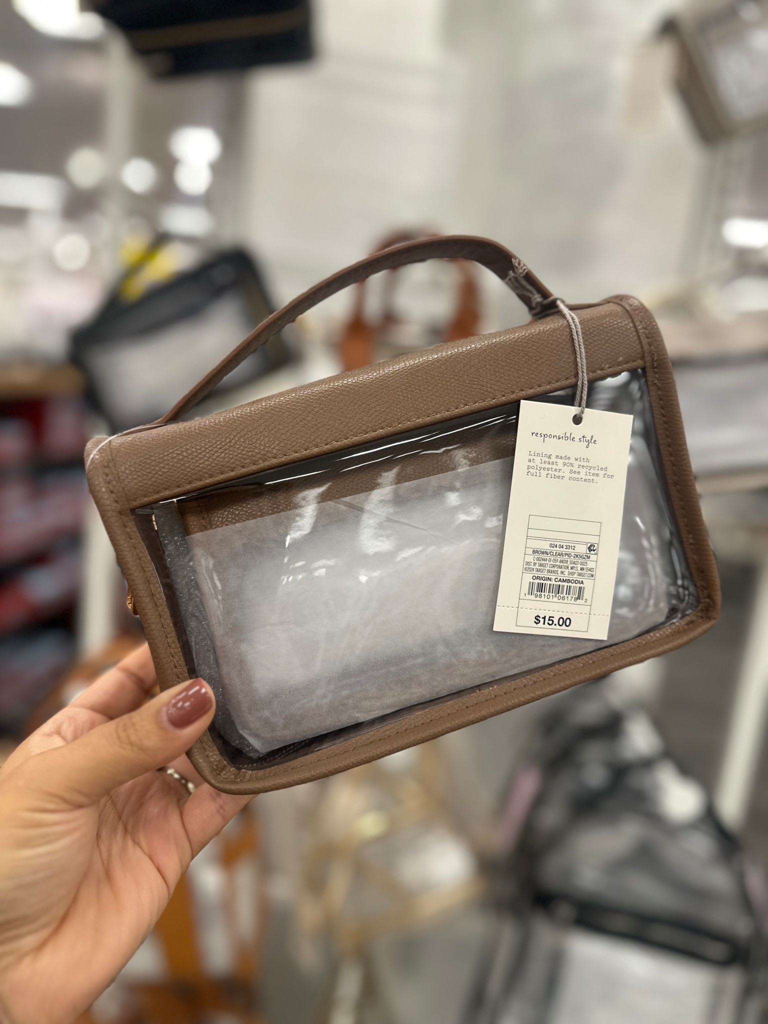 Another great target find, this one is perfect for travel, or to carry accessories in your laptop bag or purse. I’m loving the brown color, I also have it in black. 

#LTKTravel #LTKItBag