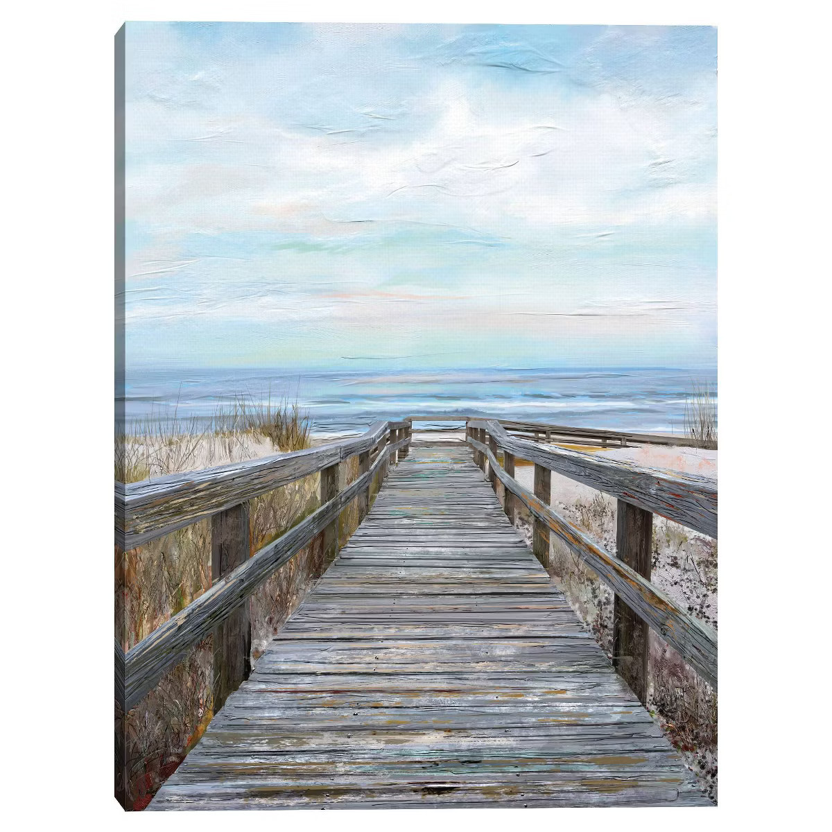 30" x 40" Pier Pressure by Studio Arts Unframed Wall Canvas - Masterpiece Art Gallery | Target