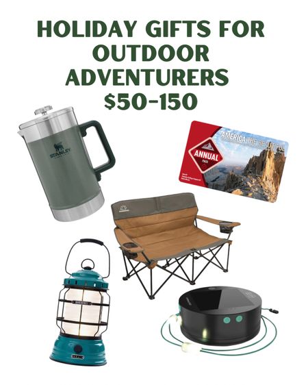 2023 Holiday Gifts for Outdoors Adventurers: $50-150 | Outdoorsy Holiday Gift Guide | Camping Gifts

#LTKGiftGuide #LTKSeasonal #LTKHoliday