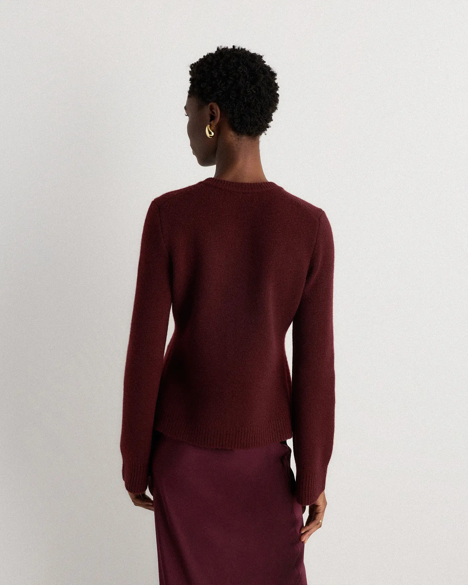 Mongolian Cashmere Structured Cardigan | Quince