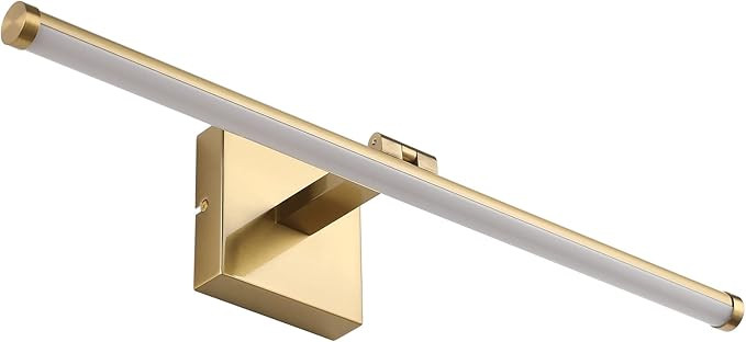 Joosenhouse Modern Bathroom Vanity Light, LED Vanity Light Fixtures Rotatable Brass Aluminum for ... | Amazon (US)