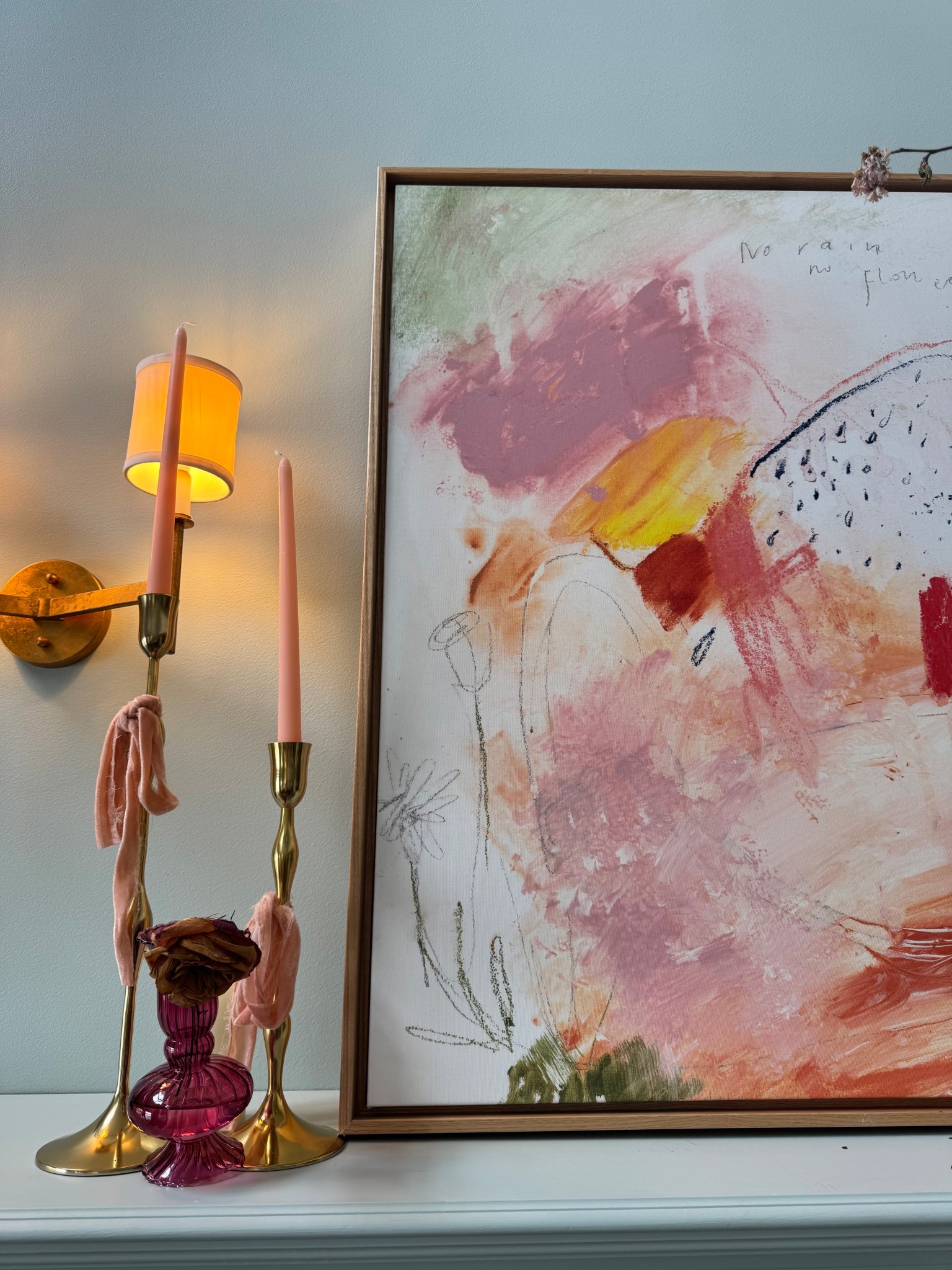 Refresh your space for Spring with this beautiful piece of art! This setup is the perfect mix of cozy & chic. #homedecor #springdecor #spring #cozy #chic

#LTKStyleTip #LTKSeasonal #LTKHome