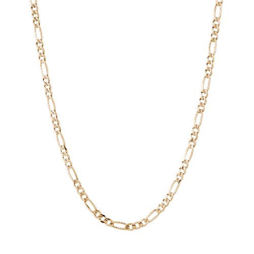 Large Gold Figaro Chain Necklace | AUrate New York