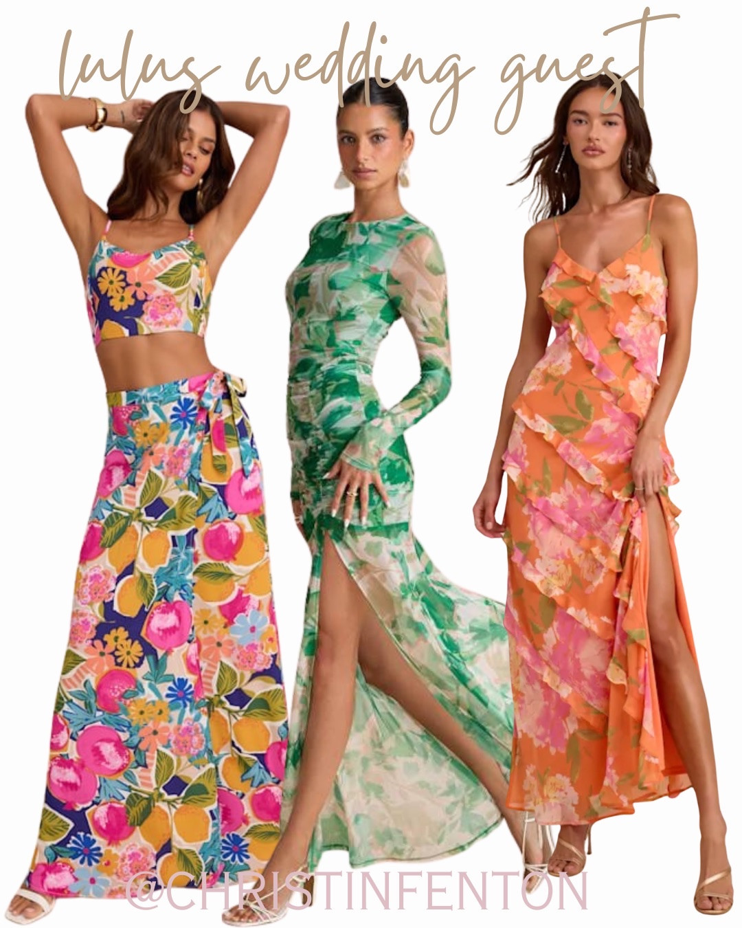 Lulus summer dresses, wedding guest dress, maxi dresses, midi dress, mini dress, anniversary dress, engagement photoshoot dress, bridesmaid dress, celebration dress, baby shower dress, maid of honor dress, mother of the bride dress, cocktail party dress, engagement dinner dress, honeymoon dress, floral dress, satin dress, formal dress  @shop.ltk #liketkit #lulusdresses #lulus #lovelulus 🥰 Thanks for being here & shopping with me! 🤍 Xo Christin

#LTKdayinmylife #LTKWedding #LTKTravel