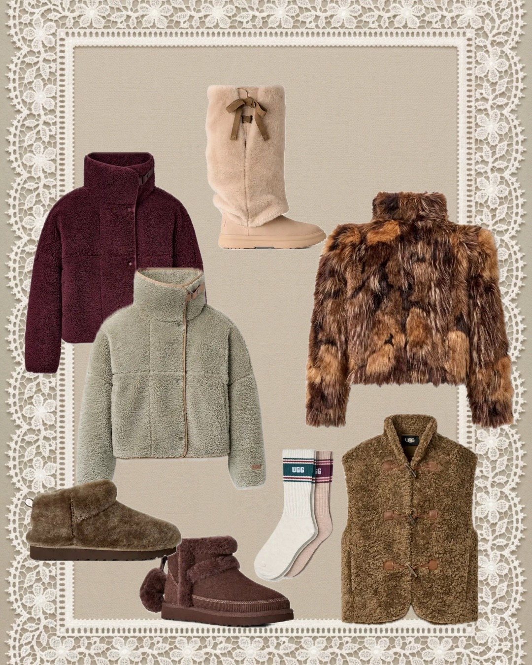 Cozy season unlocked 🧸✨
Fleece jackets, plush coats, and all the UGG essentials you need to survive the chill.