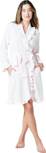 Knee-Length Ruffle Chenille Robe | Nordstrom