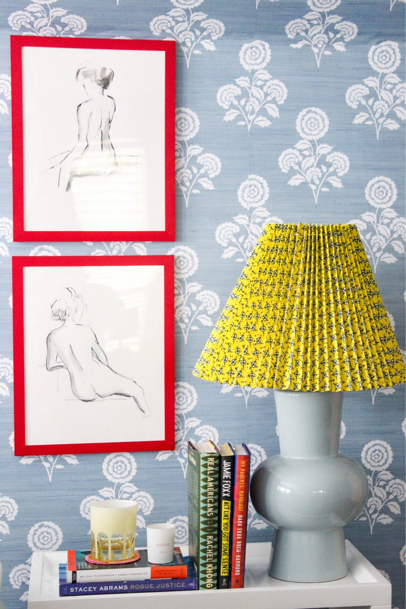 Just a gal & her #comfortbooks 😅😅 Feels like my #primarybedroom make-over has been years in the making (a year + a half to be exact) but it’s finally starting to come together. Honestly nothing is “set” minus the wallpaper + @christinadowdyart @christinadowdy sketches + new nightstands from @marshalls so I’m having lots of fun playing around with thrifted lamps & #anthropologie shades & so on.


#LTKFindsUnder100 #LTKU #LTKHome