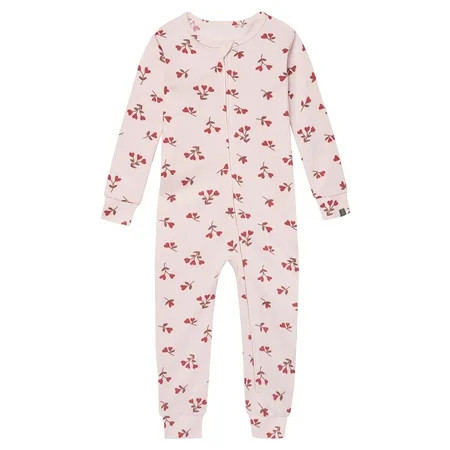 Modern Moments by Gerber Toddler Neutral Valentine´s Day One-Piece Pajama, Sizes 12M-5T | Walmart (US)