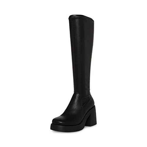 Madden Girl Women's LAX Knee High Boot, Black Paris, 6.5 | Amazon (US)