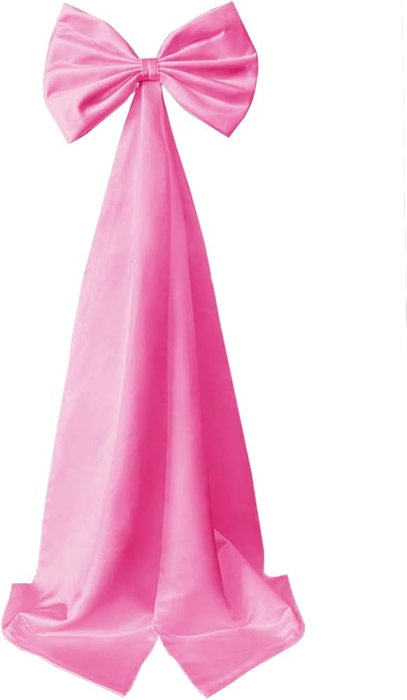 Satin Big Bow for Wedding Dresses Bridal Waist Belts Sash Wedding Accessories Wedding Capes Bows ... | Amazon (US)