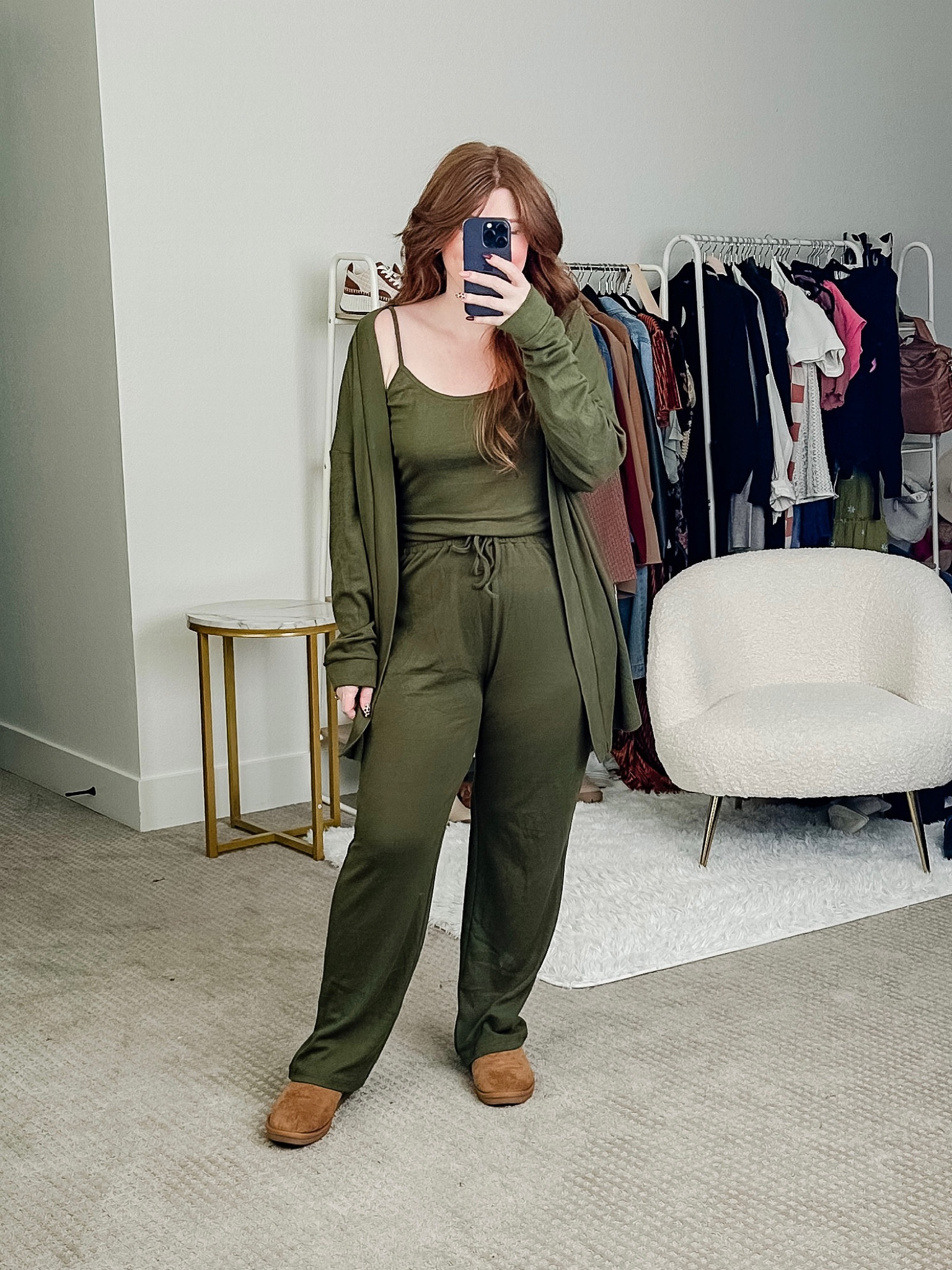 This three piece set from amazon is so soft and comfy! Wearing size large. 

Loungewear. Lounge set. Fall outfit. 

#LTKmidsize #LTKstyletip #LTKfindsunder50