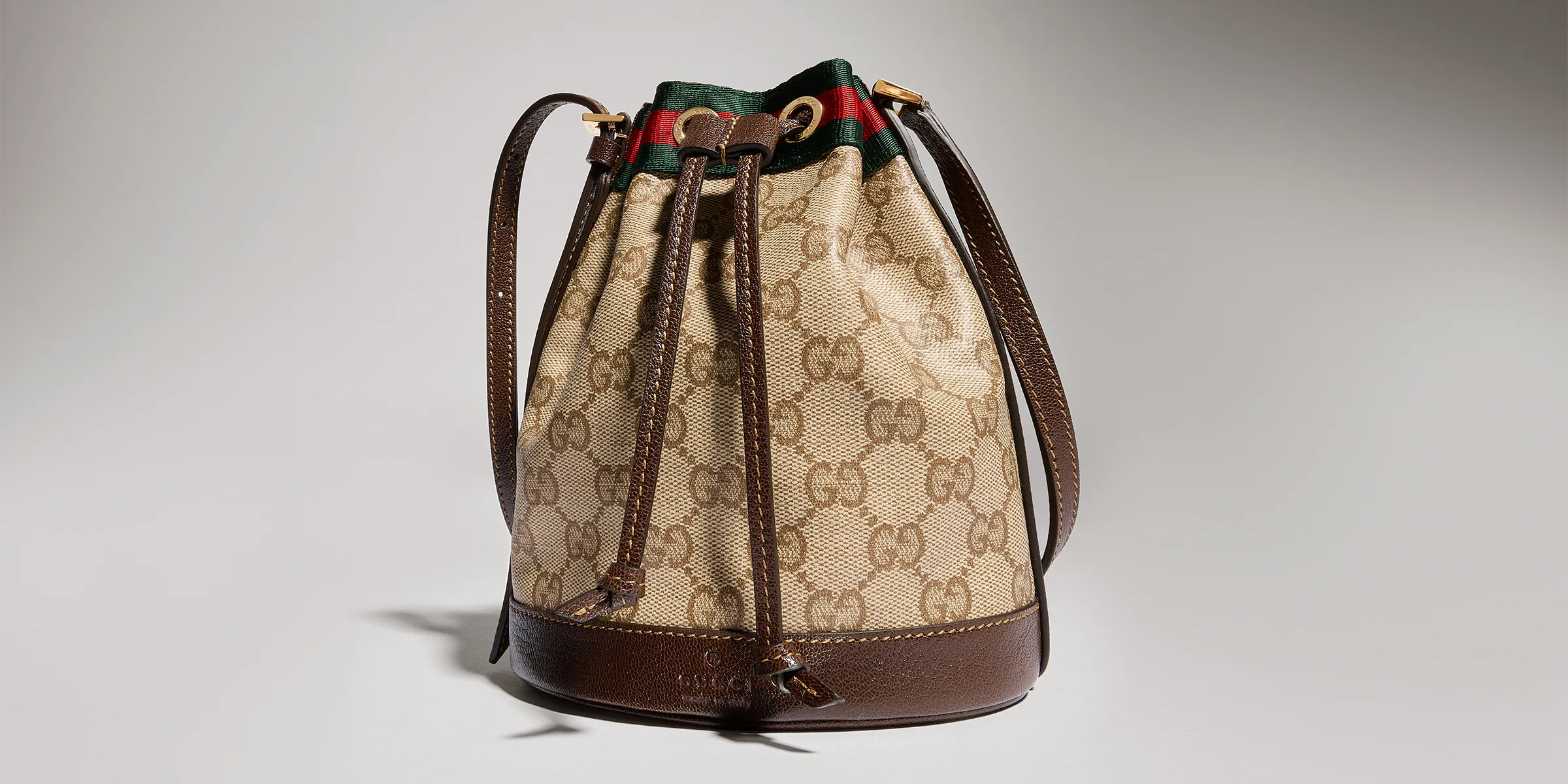 Gucci - Mini bucket bag with Web | Gucci (UK)