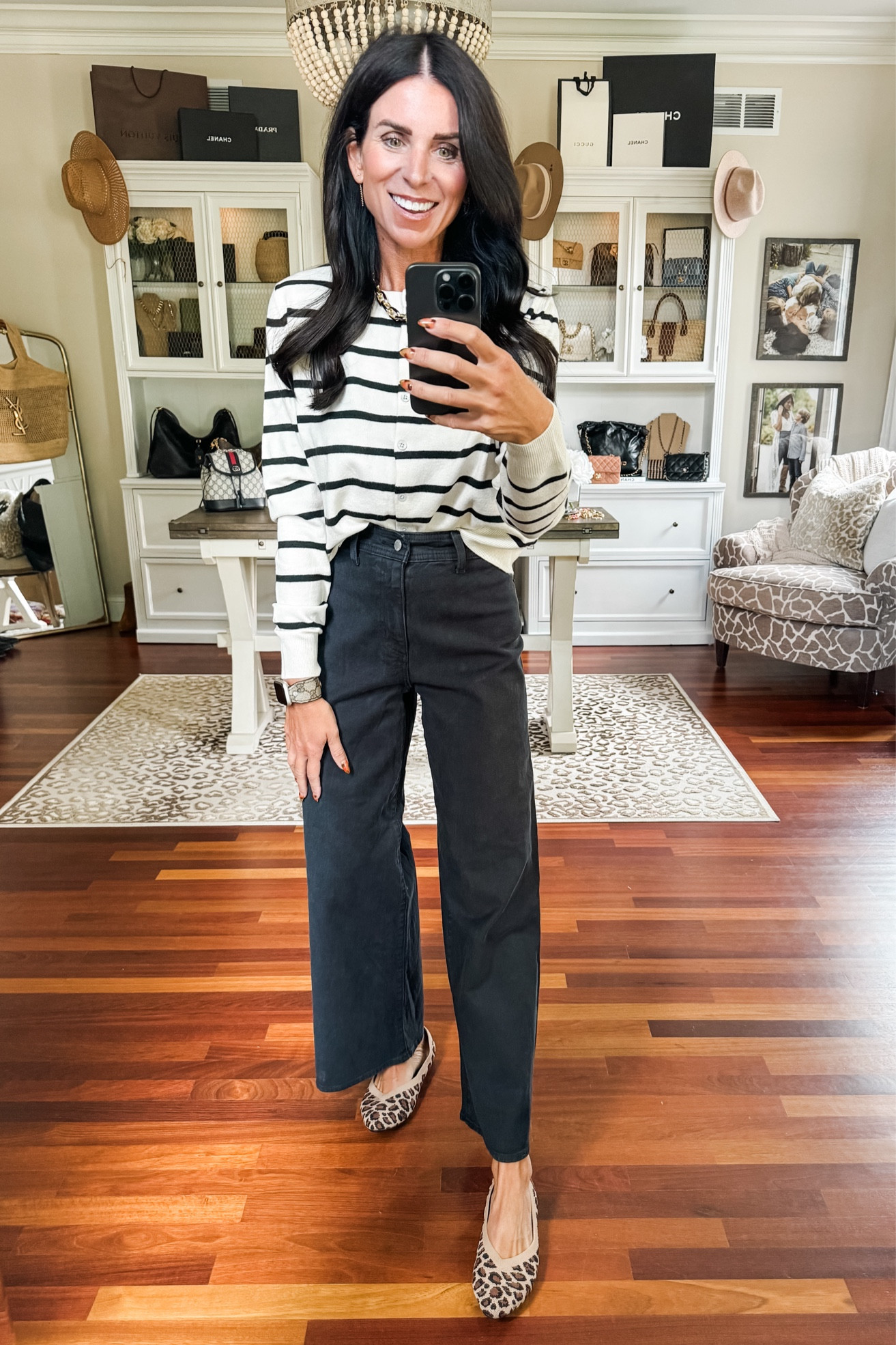 2 denim 
Small cardigan 
Target fall 

#LTKSeasonal #LTKStyleTip #LTKFindsUnder50