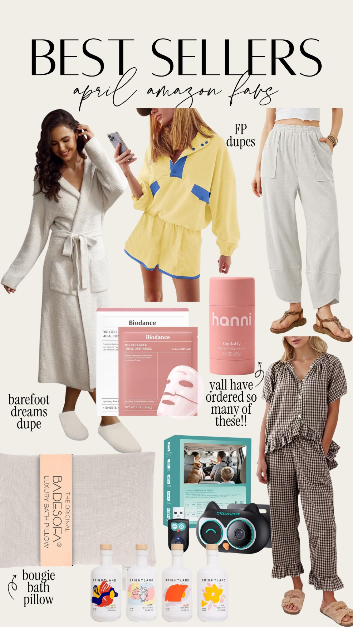 Amazon best sellers of the month!! Free people dupes, the best robe + beauty faves and more 

#LTKmomlife #LTKMothersDay #LTKselfcare
