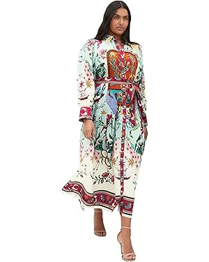City Chic Women's Dress-Ezra Print Maxi | Amazon (US)