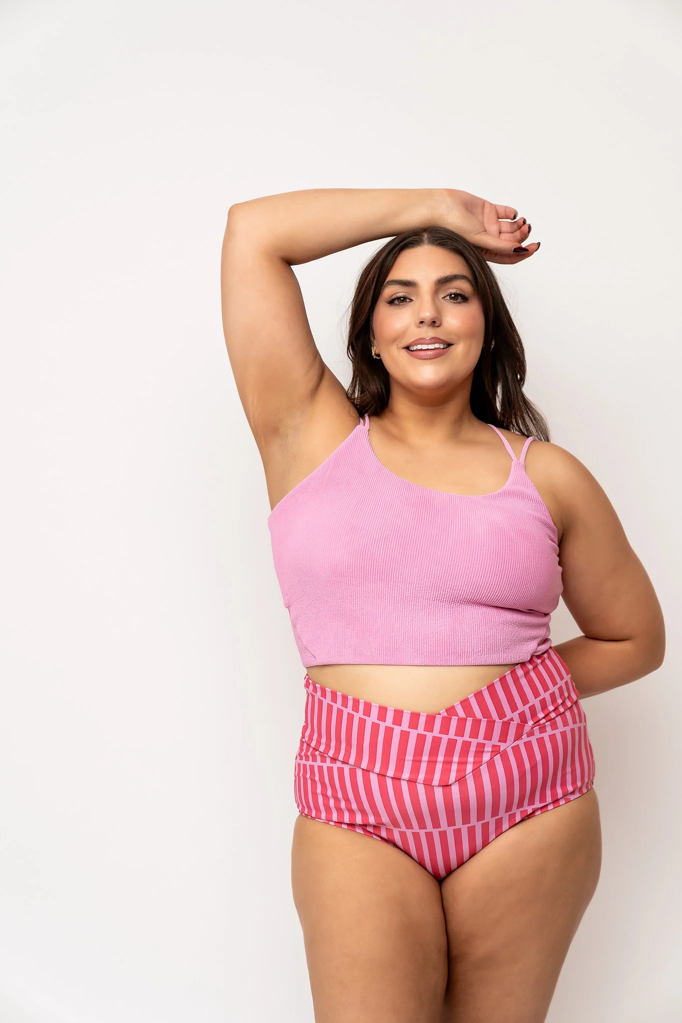 Destination Top | Blush Breeze Large | Coral Reef Swim