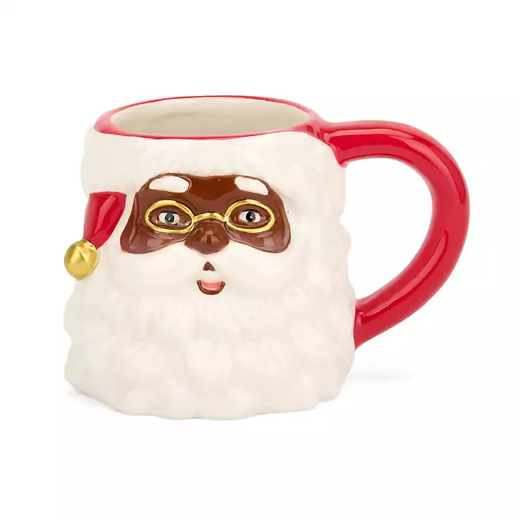 New! Jolly Santa Christmas Mug | Kirklands