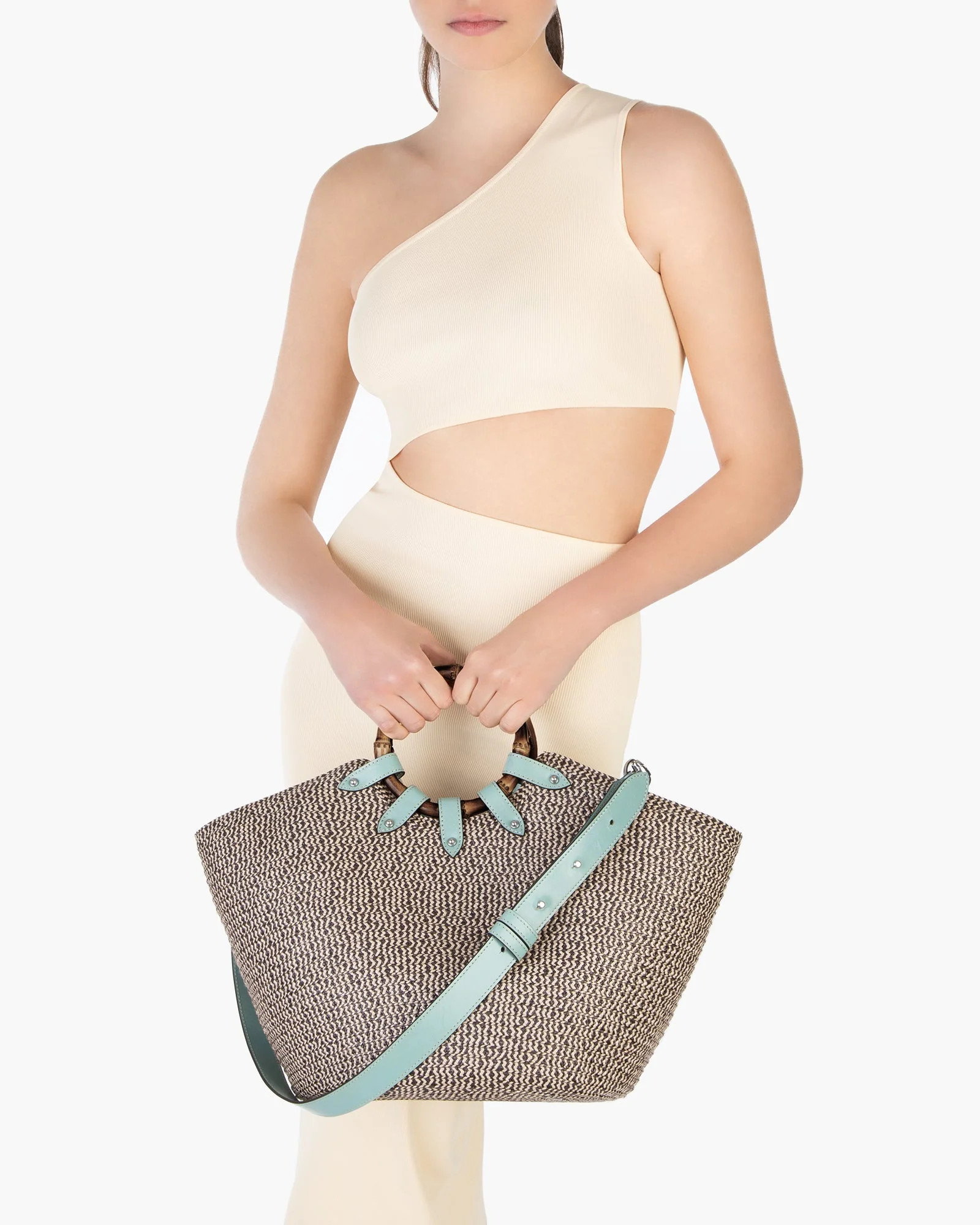 My Way II Straw Crossbody Bag | Eric Javits