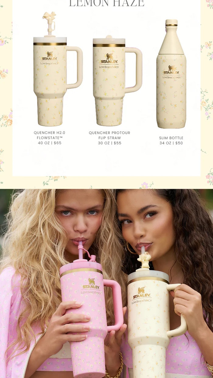 Not me convincing myself I need another Stanley because the new Love Shack Fancy collection exists 😂🌸

The prints are dreamy, the colors are gorgeous, and honestly these may be the cutest Stanley cups yet.

Everything is linked on my LTK.

#ShoppingWithPriiincesss #LoveShackFancyStyle #StanleyCup #LTKFinds #LTKStyle #LifestyleFavorites #PrettyStyle #SoftGirlAesthetic #SummerVibes #GirlyThings #CollectionDrop #SummerMustHaves #AtlantaMom #Atlantamom #Atlantabloggers #Atlantablogger #AtlantaCreator #Atlantacontentcreators #Atlantacontentcreator

#LTKmomlife #LTKfoodie #LTKHome