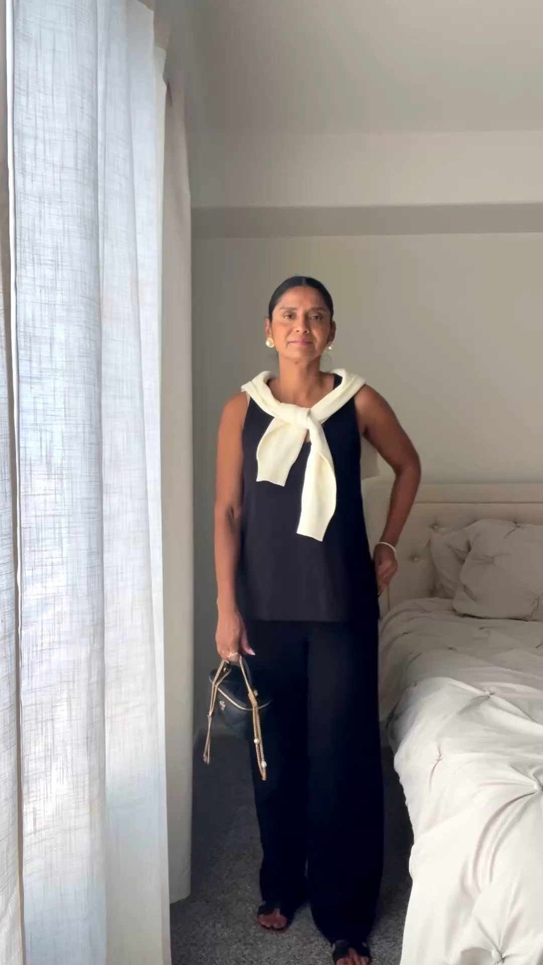 Oat and fort try on haul. This black set is so good. Wearing size small and trench coat xs.