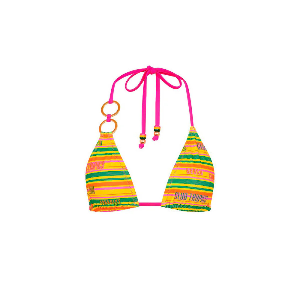 Duo Ring Halter Bikini Top - Sunshine Lover | Kulani Kinis US