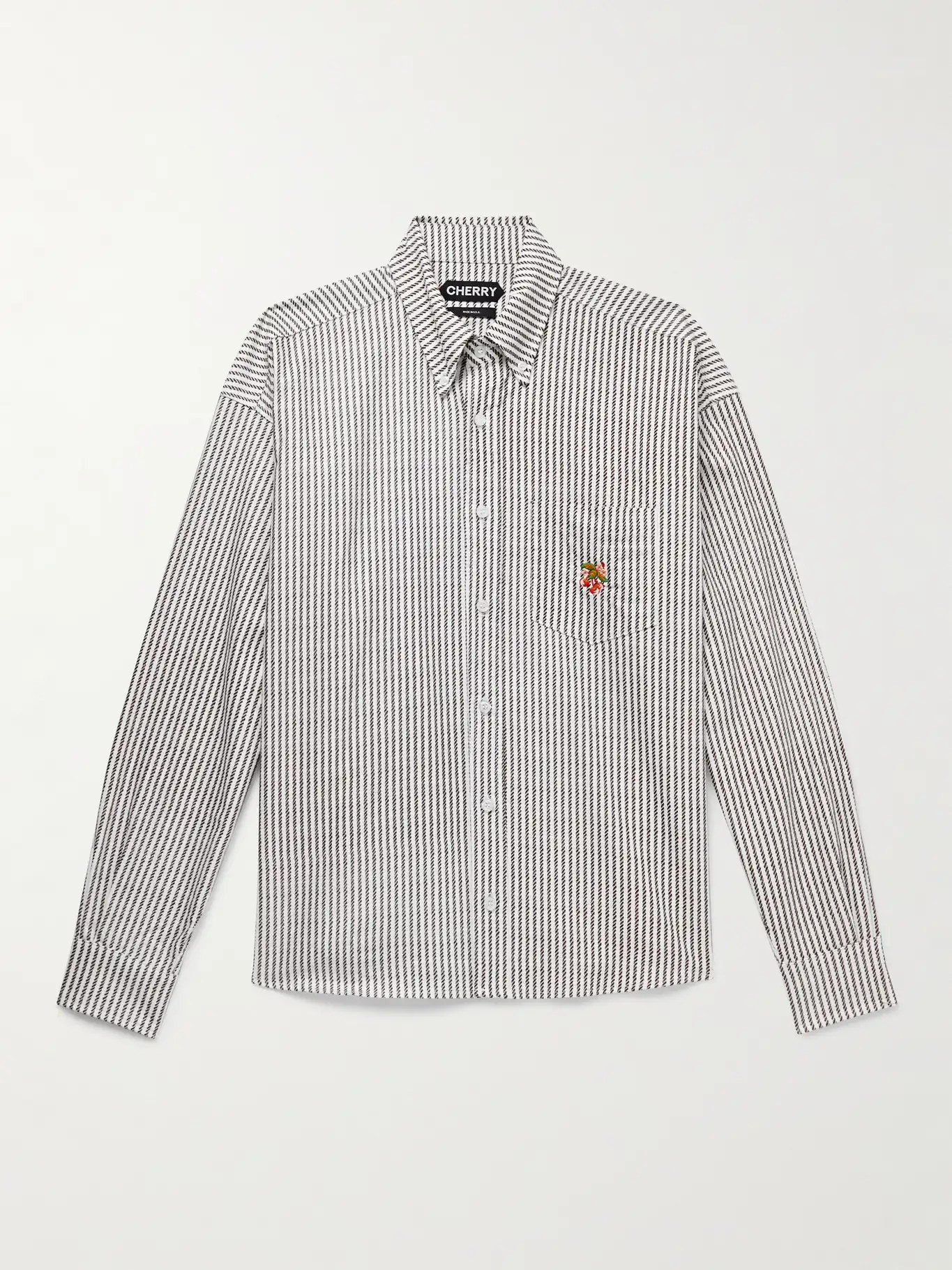 Button-Down Collar Striped Cotton Oxford Shirt | Mr Porter (US & CA)
