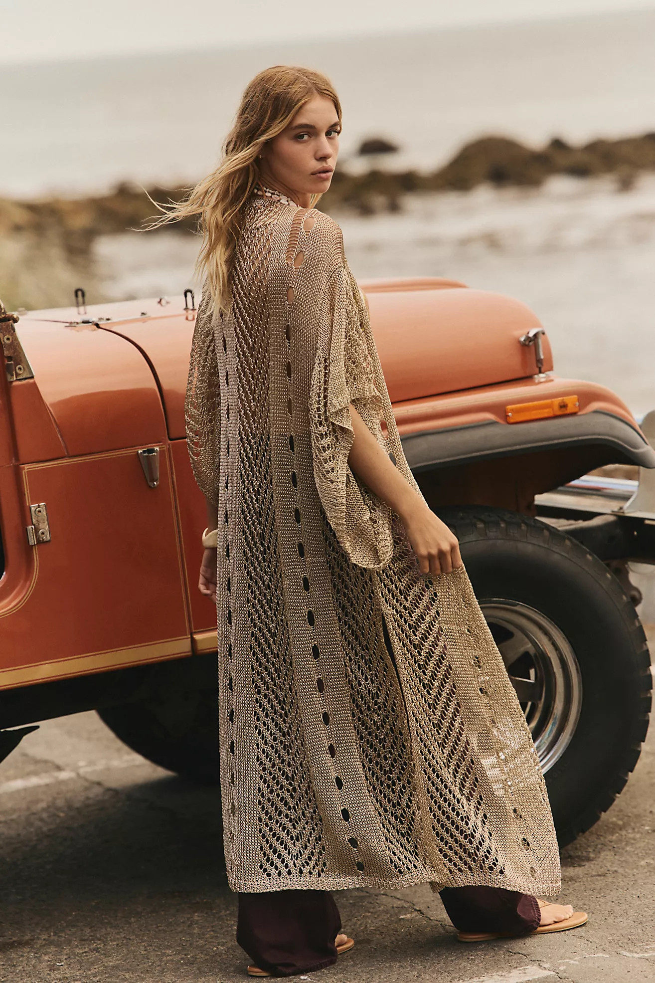 Muche & Muchette Metallic Duster | Free People (Global - UK&FR Excluded)