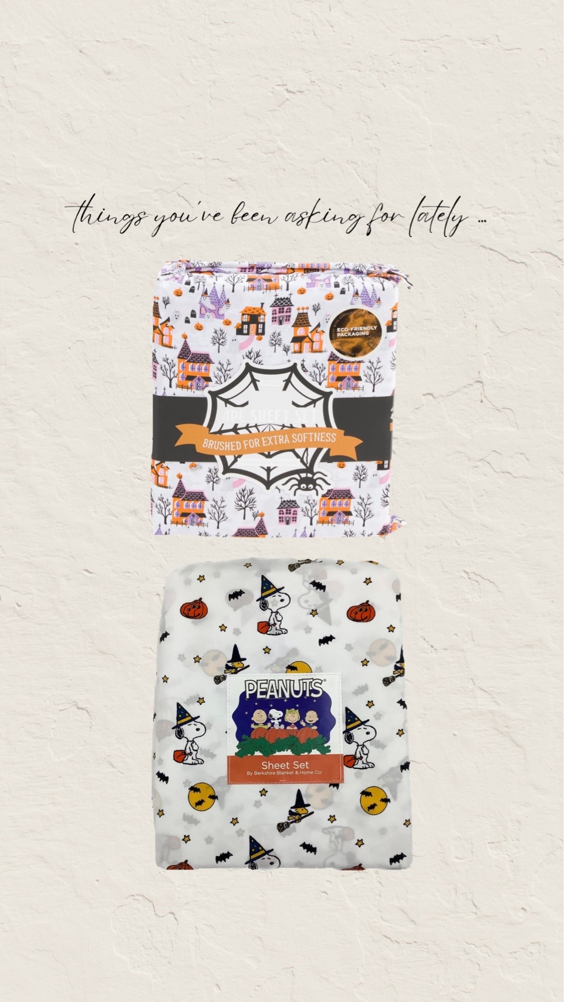 Halloween bedsheets for the kiddies

#LTKmomlife #LTKvlog #LTKSeasonal