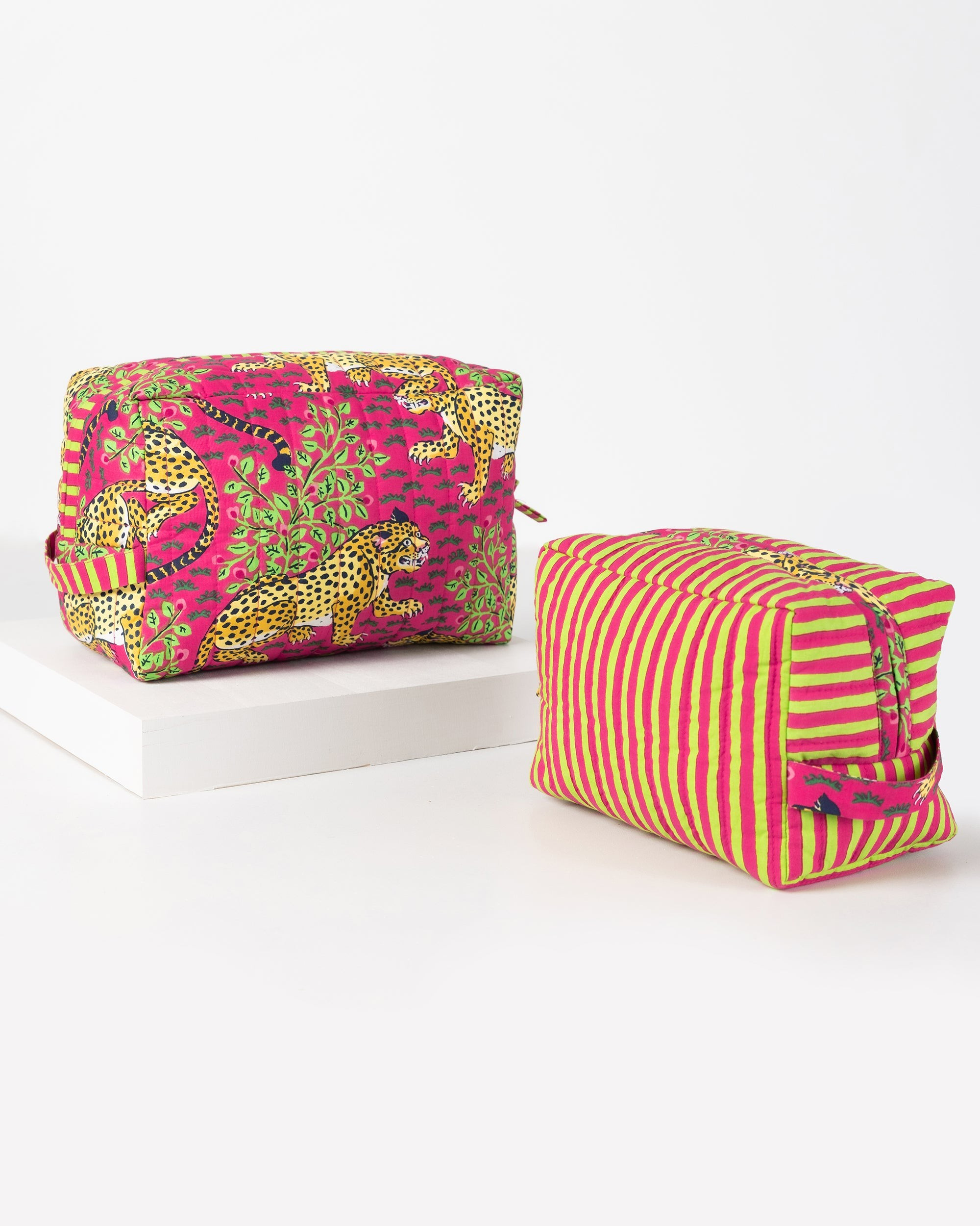 Bagheera - Makeup Pouch Set - Hot Pink | Printfresh