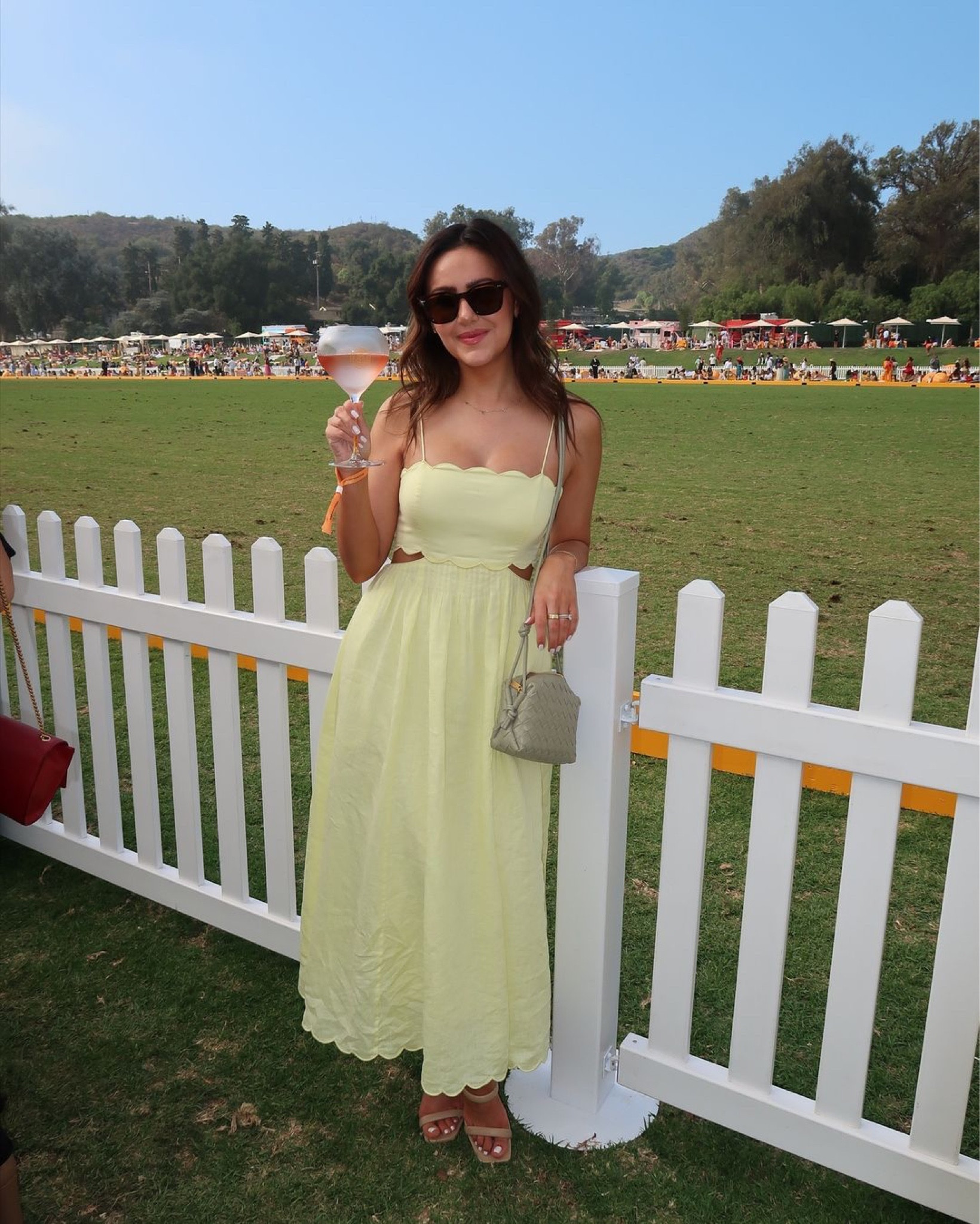 A bubbly afternoon with Veuve Clicquot at the Polo Classic 

#LTKStyleTip