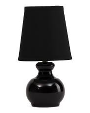 Solid Marble Cordless Bulb Table Lamp With Shade | TJ Maxx