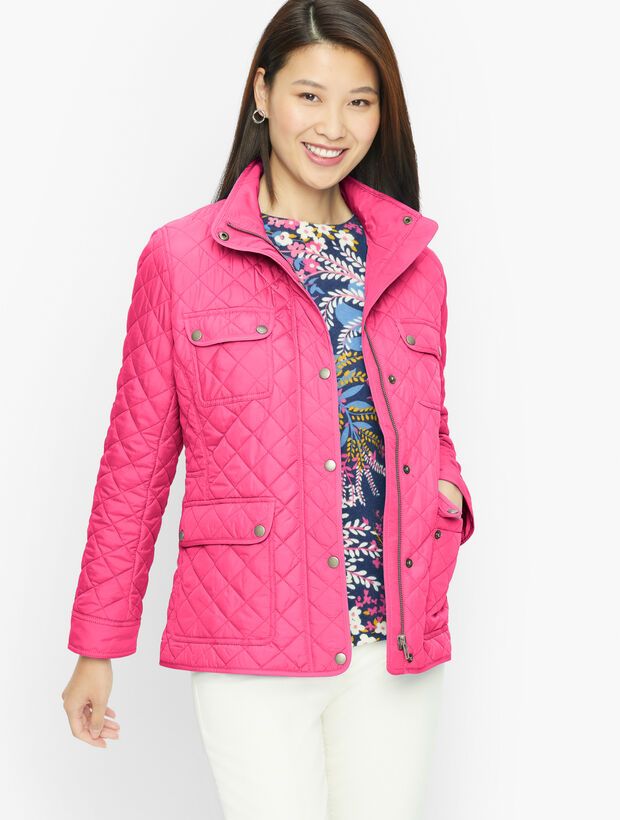 Quilted Snap Front Jacket | Talbots