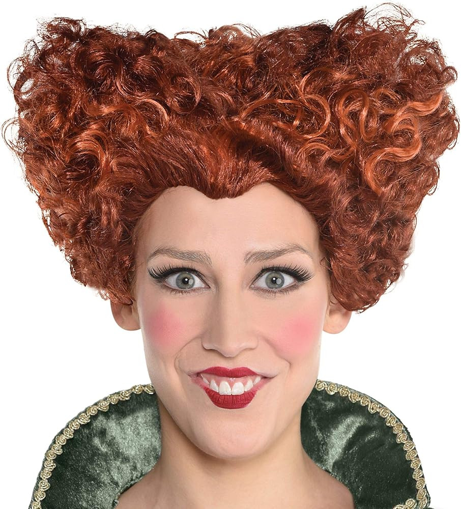 Amscan Winifred Sanderson Wig for Women, Halloween Costume Accessory, Hocus Pocus, One Size, Feature | Amazon (US)